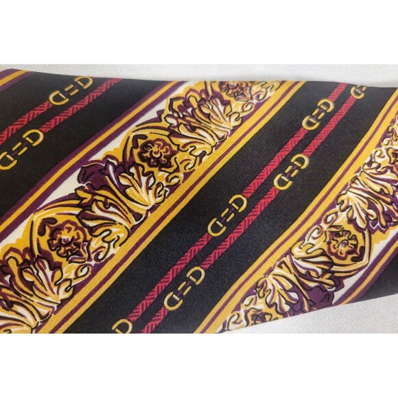 Classic The Custom Shop Silk Tie - Baroque Pattern - Picture 3 of 6